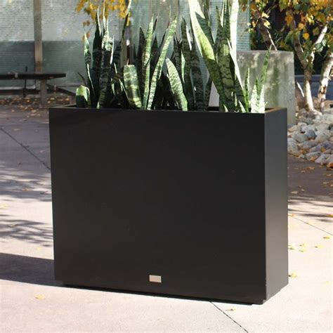 veradek metallic galvanized powder coated steel planter box|outdoor metal planter boxes.